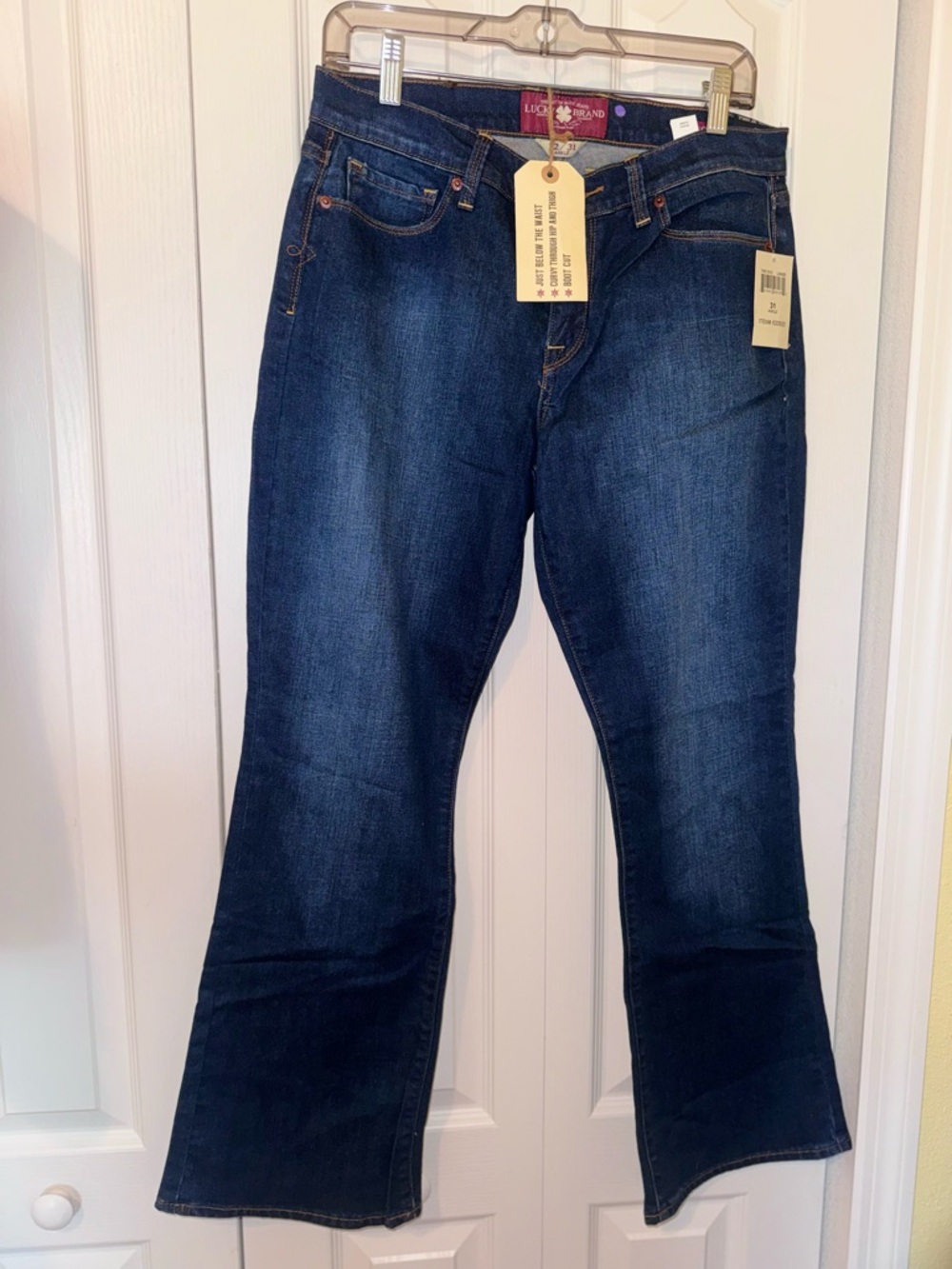 Lucky Brand Dark Blue Women's Cropped Ankle Jeans
